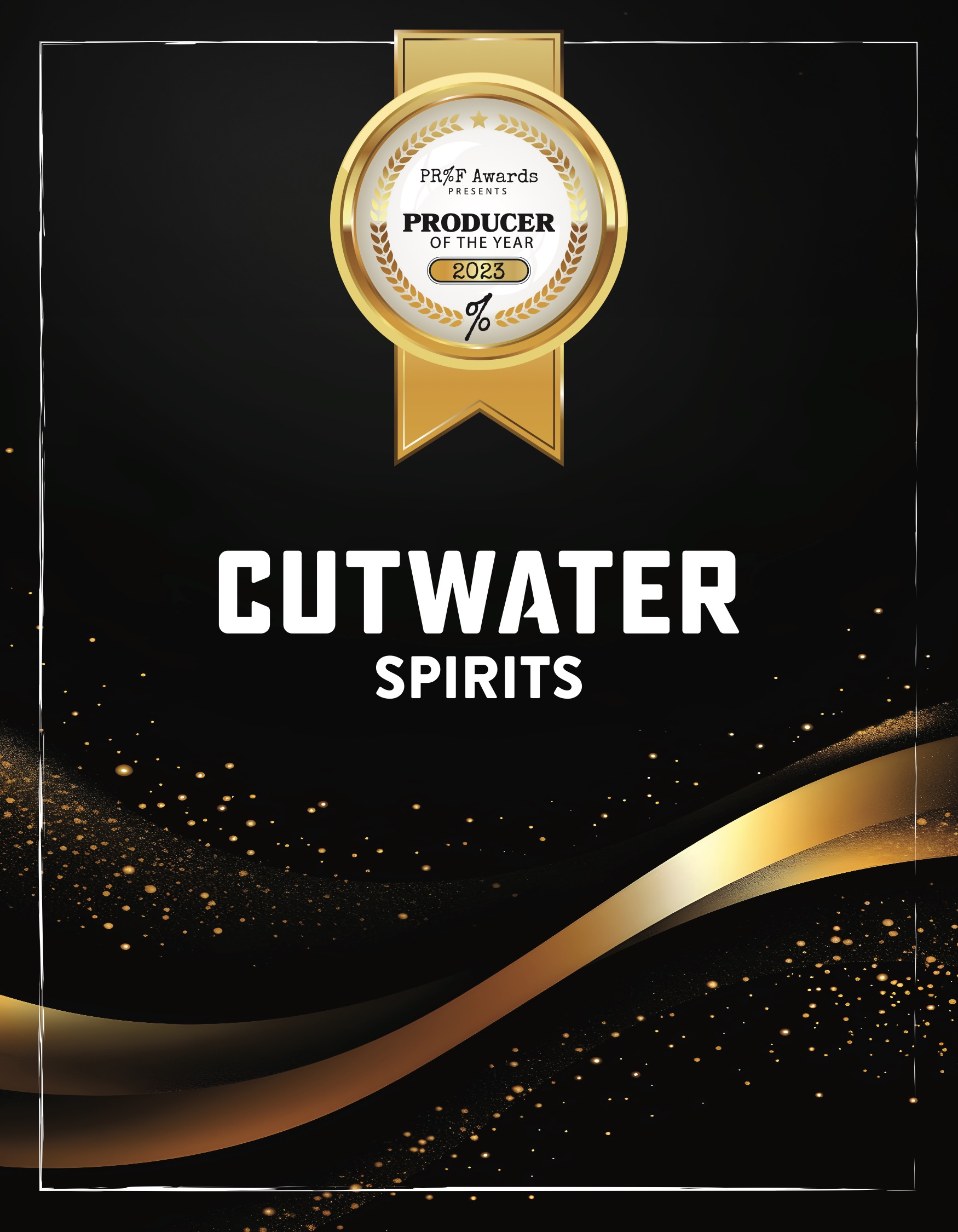 Cutwater Spirits, winner of the 2023 Proof Awards Producer of the Year award.